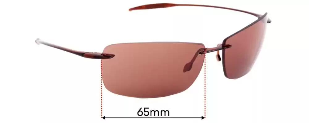 EZReplace Silicone Nose Pads For Maui Jim Sunglasses - Fits Lighthouse MJ423, Breakwall MJ422, Sugar Beach MJ421 - View #5